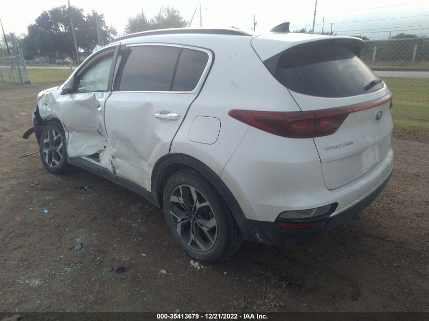 2022 KIA SPORTAGE EX VIN: KNDPN3AC8N7991215