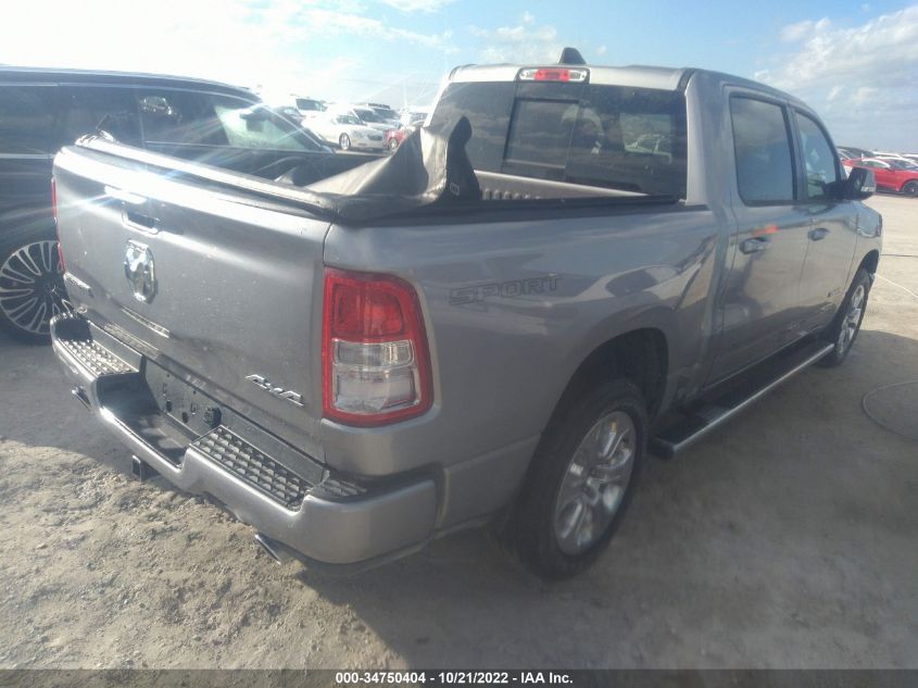 2021 RAM 1500 BIG HORN VIN: 1C6SRFFT0MN774896