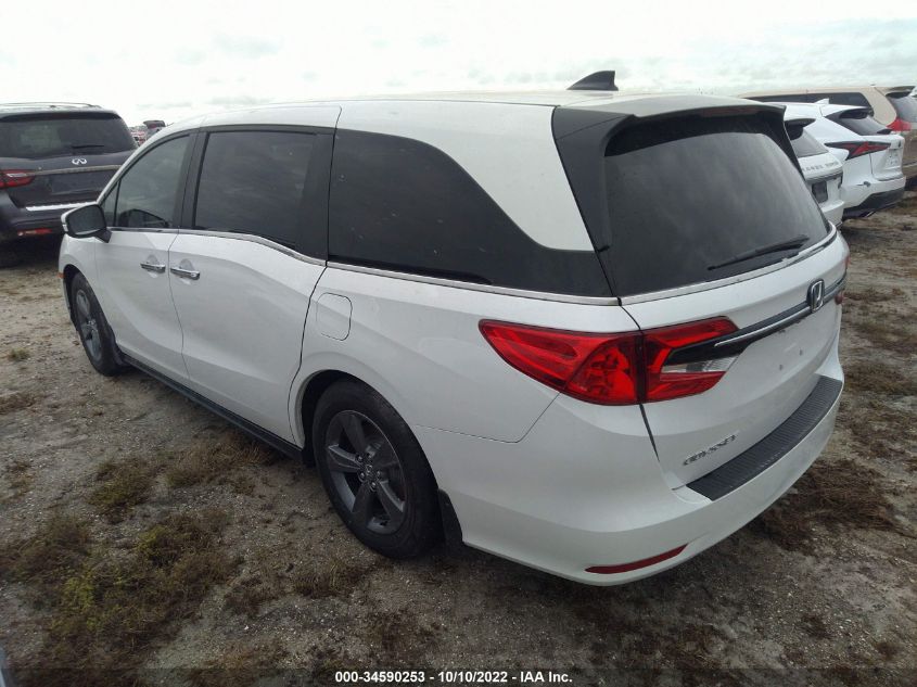 2022 HONDA ODYSSEY EX VIN: 5FNRL6H51NB049251