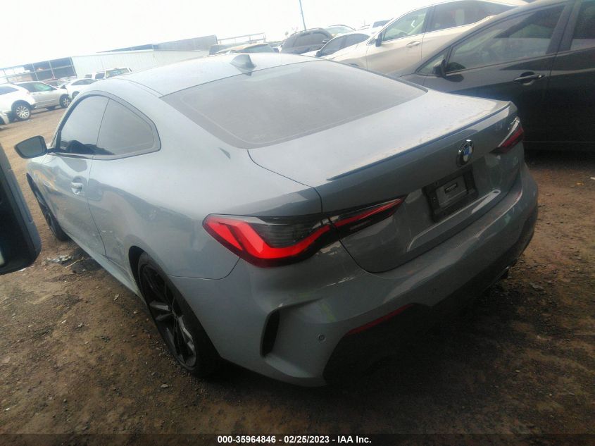 2022 BMW 4 SERIES 430I VIN: WBA53AP03NCJ27949