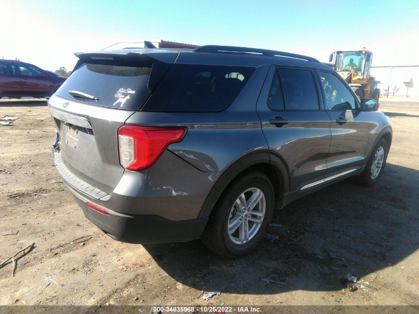 2022 FORD EXPLORER XLT VIN: 1FMSK7DHXNGA76573