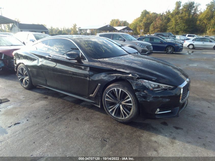 2021 INFINITI Q60 3.0T LUXE VIN: JN1EV7KL4MM470251