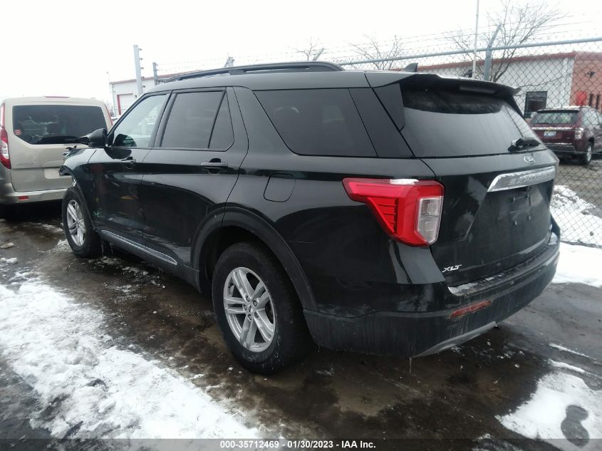 2022 FORD EXPLORER XLT VIN: 1FMSK8DH6NGA87124