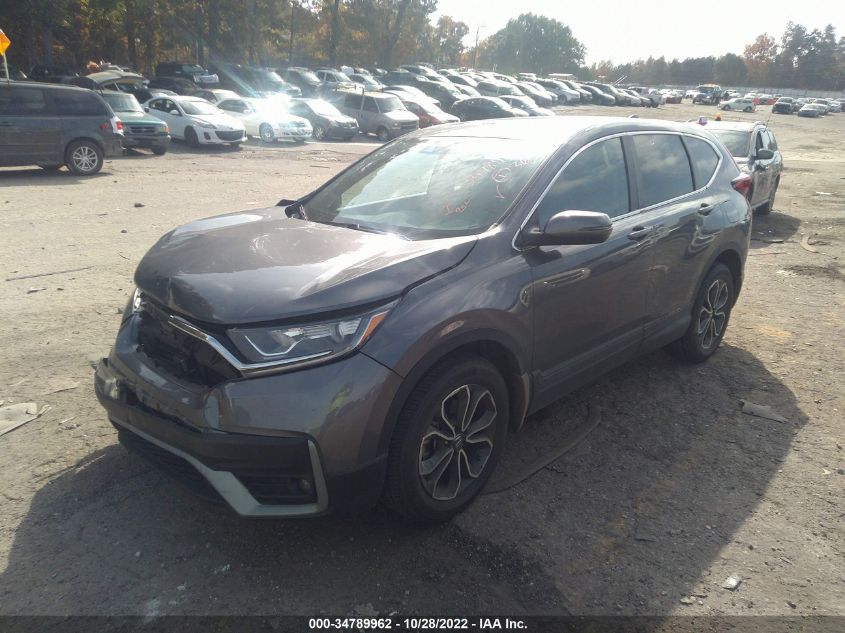 2021 HONDA CR-V EX-L VIN: 5J6RW1H84ML003746