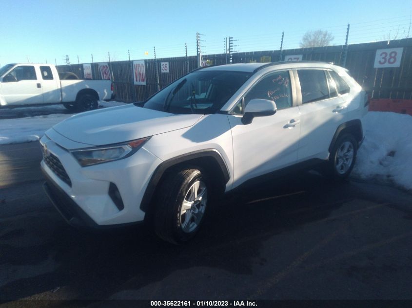2021 TOYOTA RAV4 XLE VIN: 2T3W1RFVXMW117620