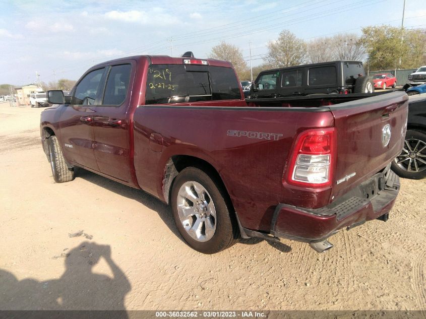 2022 RAM 1500 LONE STAR VIN: 1C6RREBT4NN399126
