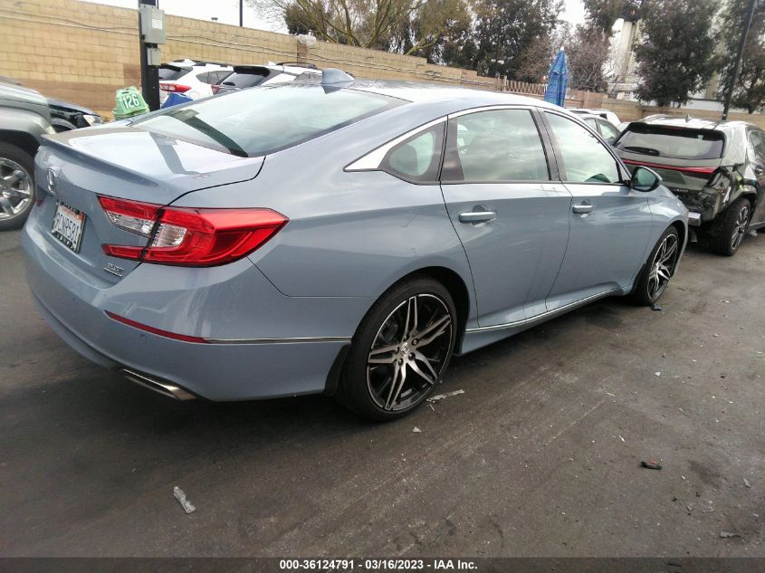2022 HONDA ACCORD SEDAN TOURING VIN: 1HGCV2F97NA014402