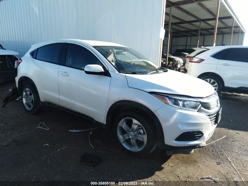 2022 HONDA HR-V LX VIN: 3CZRU5H30NM708058