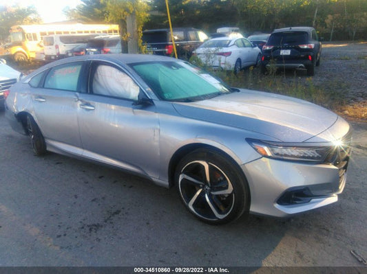 2022 HONDA ACCORD SEDAN SPORT VIN: 1HGCV1F38NA023020