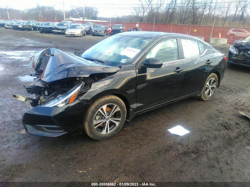 2021 NISSAN SENTRA SV VIN: 3N1AB8CV4MY276975