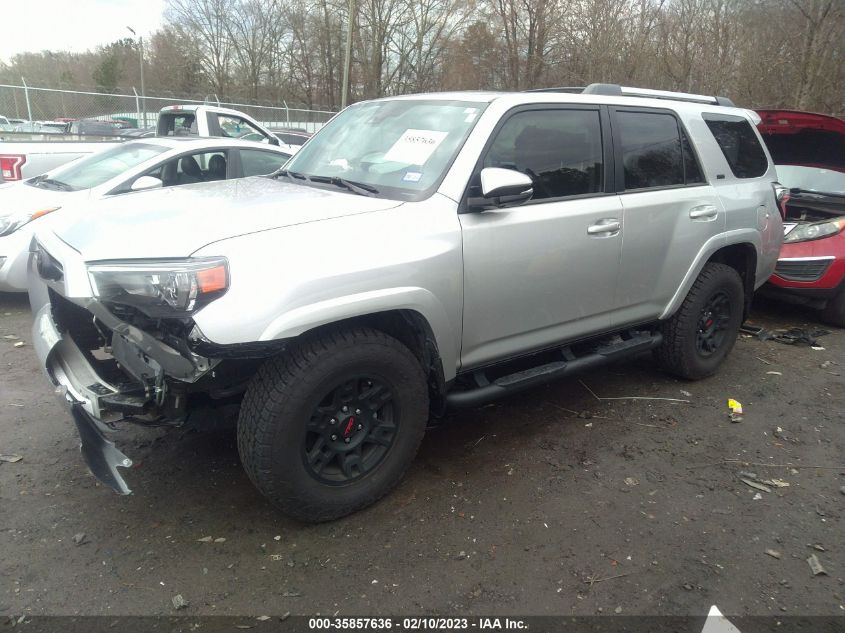 2022 TOYOTA 4RUNNER SR5 PREMIUM VIN: JTENU5JR2N6067297