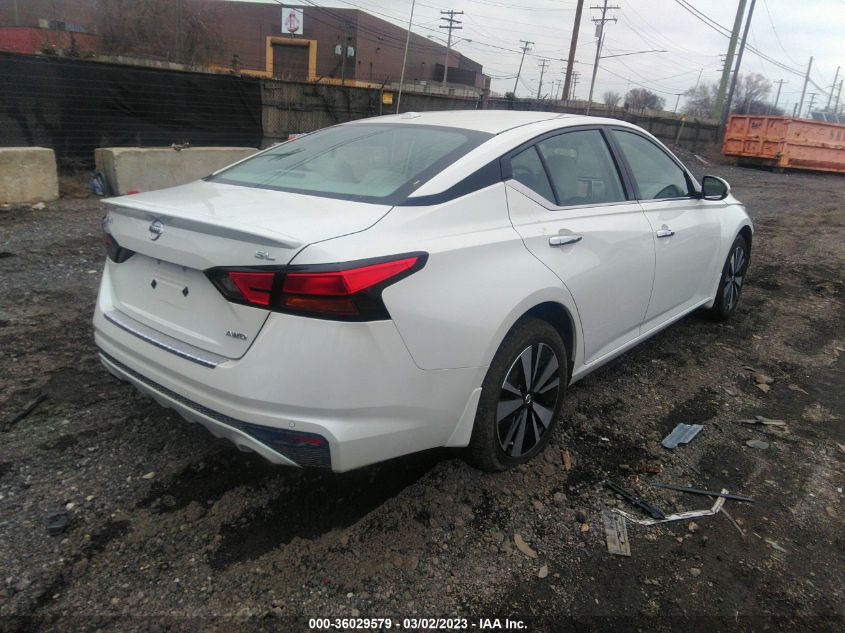 2022 NISSAN ALTIMA 2.5 SL VIN: 1N4BL4EW7NN417152