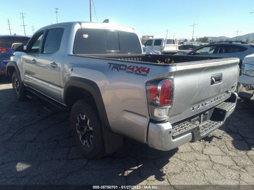 2022 TOYOTA TACOMA 4WD SR/SR5/TRD SPORT VIN: 3TMCZ5AN3NM457612
