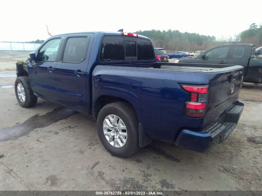 2022 NISSAN FRONTIER SV VIN: 1N6ED1EJ5NN603356