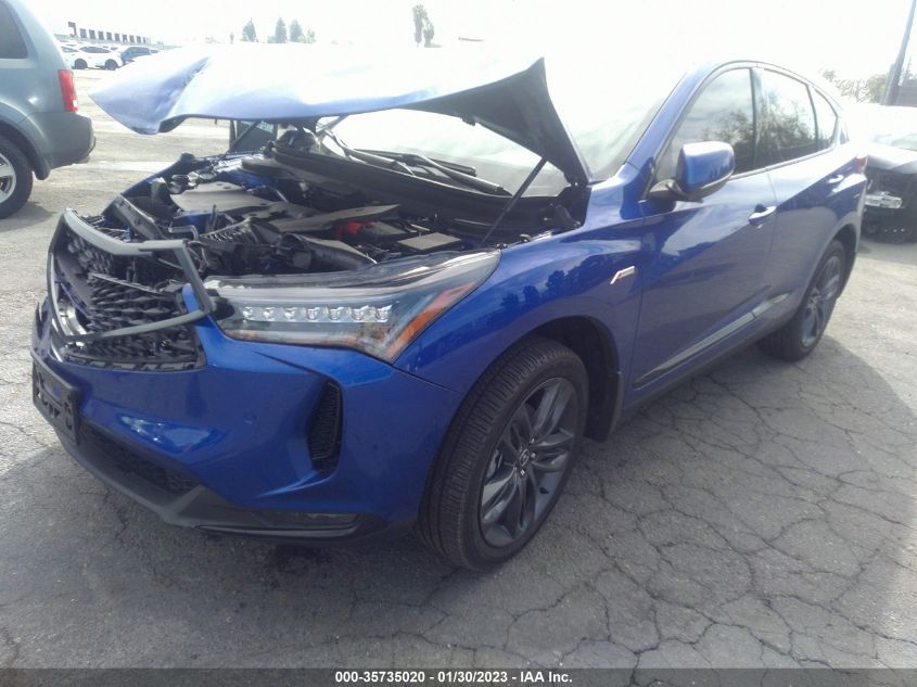 2022 ACURA RDX W/A-SPEC PACKAGE VIN: 5J8TC1H69NL004879