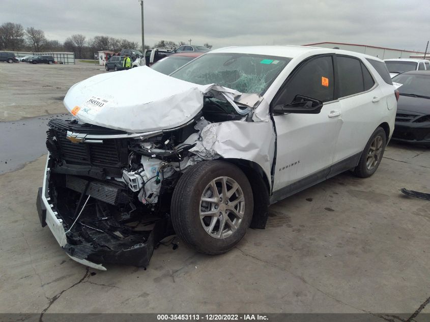 2022 CHEVROLET EQUINOX LT VIN: 3GNAXKEV2NL305730