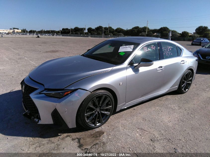 2022 LEXUS IS IS 350 F SPORT VIN: JTHGZ1B27N5049150