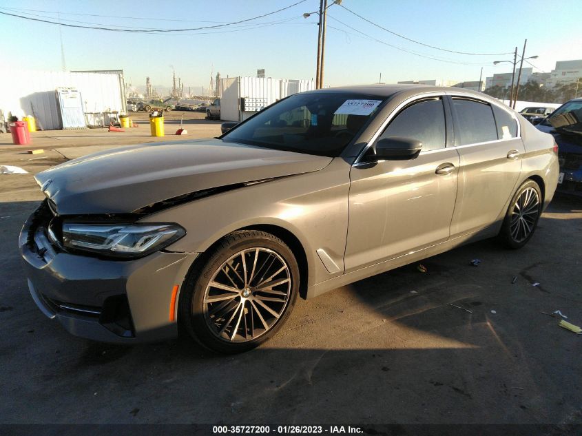 2022 BMW 5 SERIES 530I VIN: WBA53BH00NWX47760