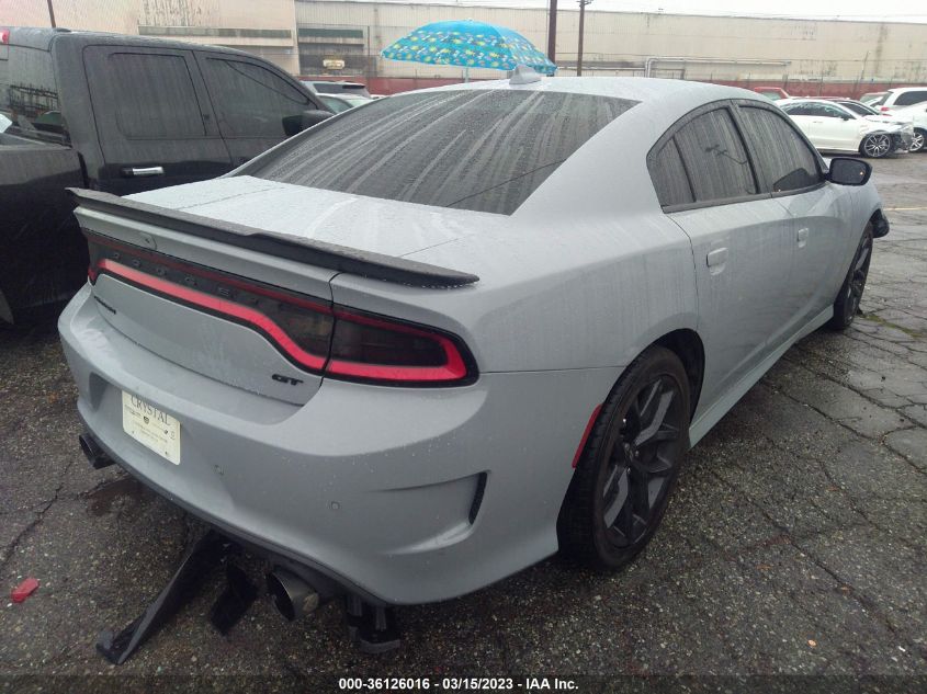 2022 DODGE CHARGER GT VIN: 2C3CDXHG0NH141833