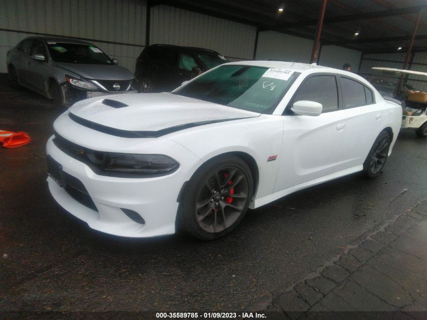 2021 DODGE CHARGER SCAT PACK VIN: 2C3CDXGJXMH518728