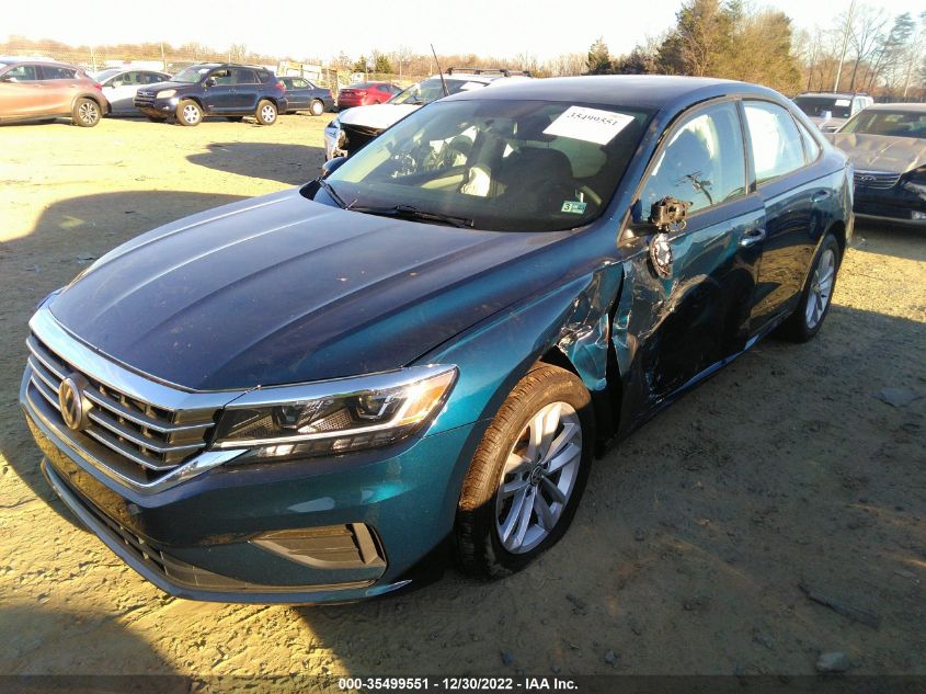 2020 VOLKSWAGEN PASSAT 2.0T S VIN: 1VWAA7A35LC022336