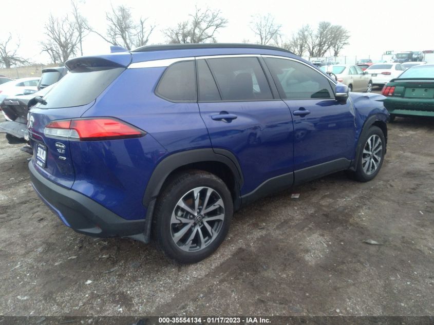 2022 TOYOTA COROLLA CROSS XLE VIN: 7MUDAABG7NV004202