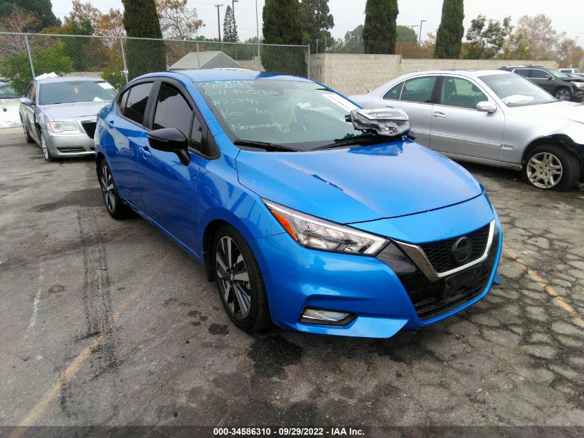 2021 NISSAN VERSA SR VIN: 3N1CN8FV4ML814261