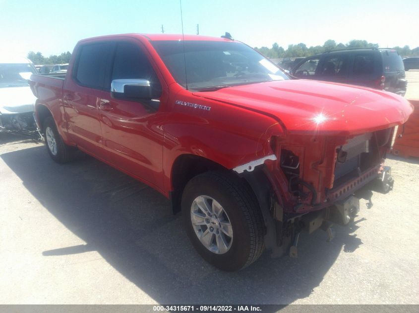 2022 CHEVROLET SILVERADO 1500 LTD LT VIN: 3GCPWCED4NG176045