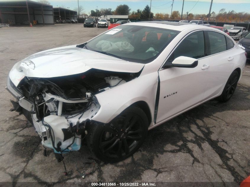 2021 CHEVROLET MALIBU LT VIN: 1G1ZD5ST4MF088126