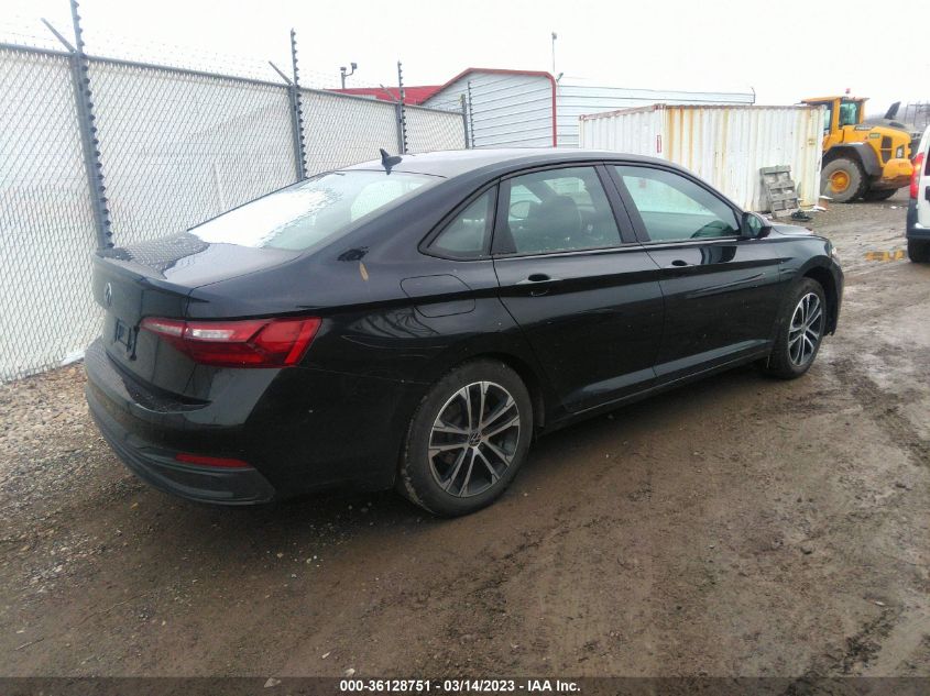 2022 VOLKSWAGEN JETTA SPORT VIN: 3VWBM7BU9NM030492