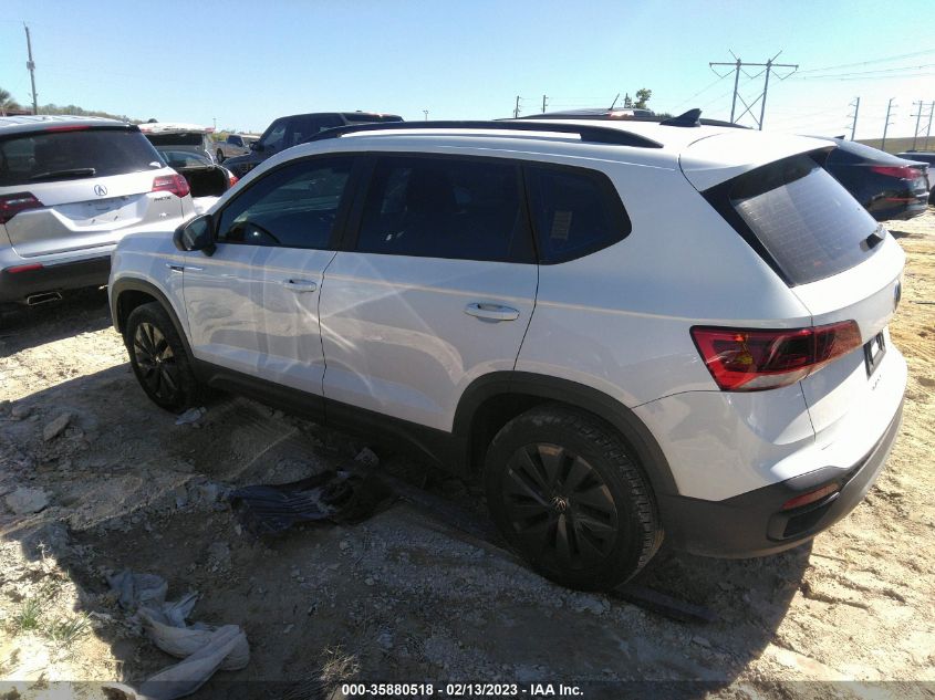 2022 VOLKSWAGEN TAOS S VIN: 3VVCX7B28NM027534