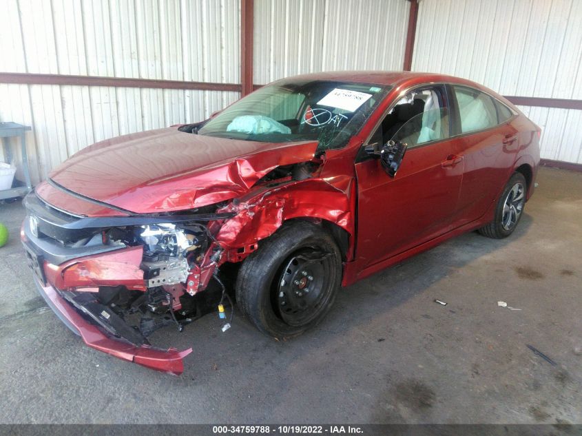 2021 HONDA CIVIC SEDAN LX VIN: 2HGFC2F69MH558389