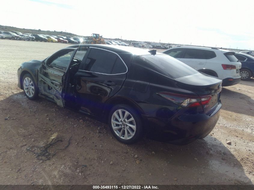 2022 TOYOTA CAMRY LE VIN: 4T1C11AK7NU617987