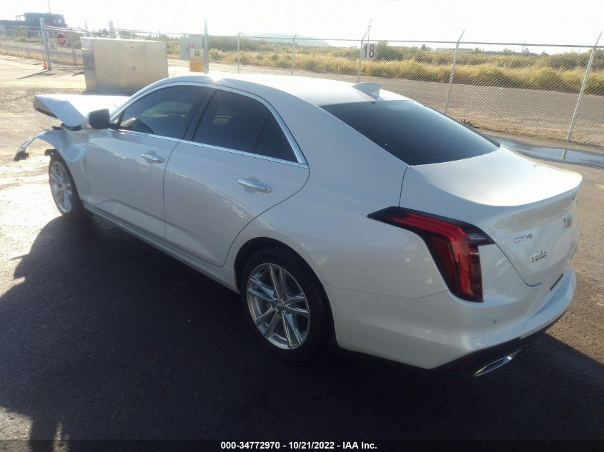 2022 CADILLAC CT4 LUXURY VIN: 1G6DA5RK2N0136432