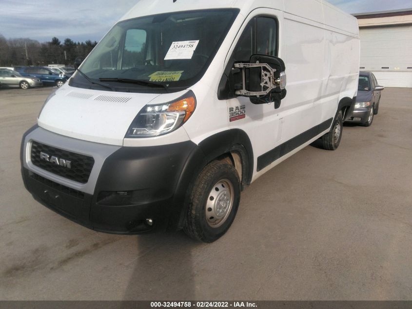 2021 RAM PROMASTER CARGO VAN VIN: 3C6MRVJG9ME511842