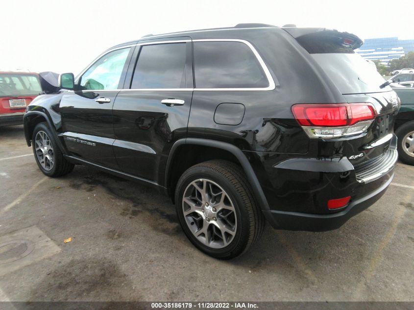 2022 JEEP GRAND CHEROKEE WK LIMITED VIN: 1C4RJFBGXNC124901
