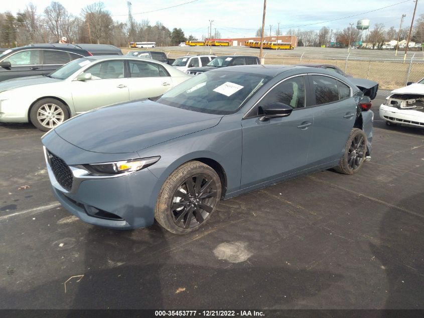 2022 MAZDA MAZDA3 SEDAN CARBON EDITION VIN: 3MZBPACL0NM318492