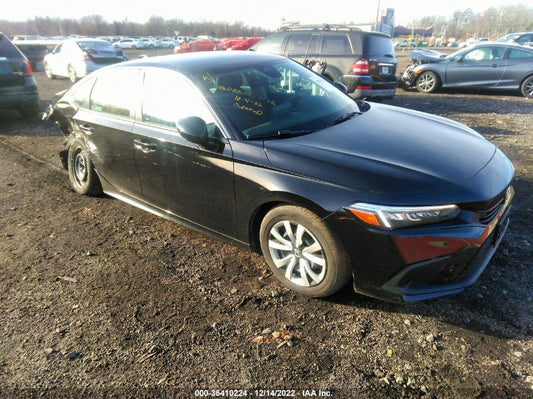 2022 HONDA CIVIC SEDAN LX VIN: 2HGFE2F24NH553755