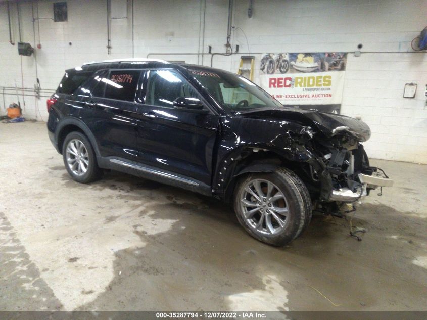 2021 FORD EXPLORER LIMITED VIN: 1FMSK8FHXMGC15439