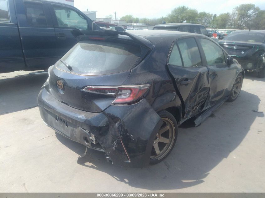 2022 TOYOTA COROLLA HATCHBACK XSE VIN: JTNA4MBE2N3169267