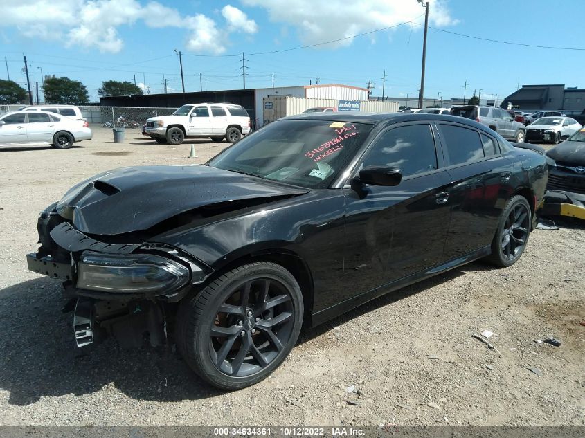 2021 DODGE CHARGER GT VIN: 2C3CDXHG8MH566361
