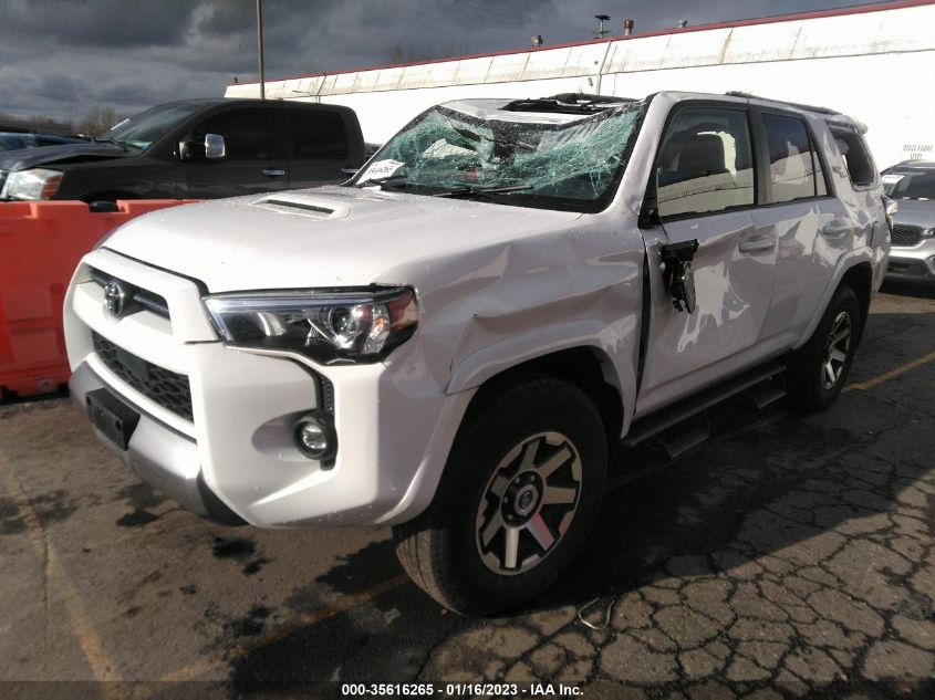 2021 TOYOTA 4RUNNER TRD OFF ROAD PREMIUM VIN: JTERU5JRXM5919756