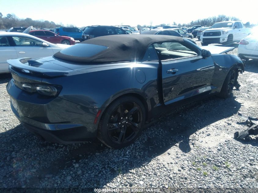 2022 CHEVROLET CAMARO 3LT VIN: 1G1FD3DS7N0108787
