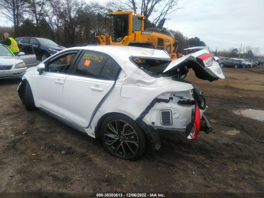 2021 TOYOTA COROLLA SE/NIGHTSHADE/APEX SE VIN: JTDS4MCE9MJ065232