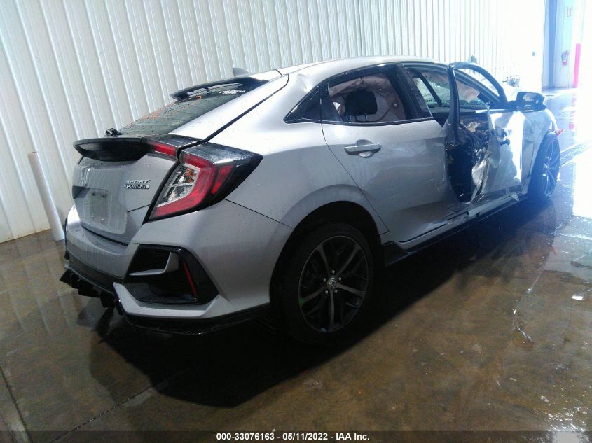 2021 HONDA CIVIC HATCHBACK SPORT TOURING VIN: SHHFK7H90MU200818
