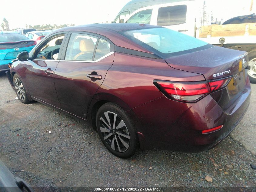 2022 NISSAN SENTRA SV VIN: 3N1AB8CV5NY217404