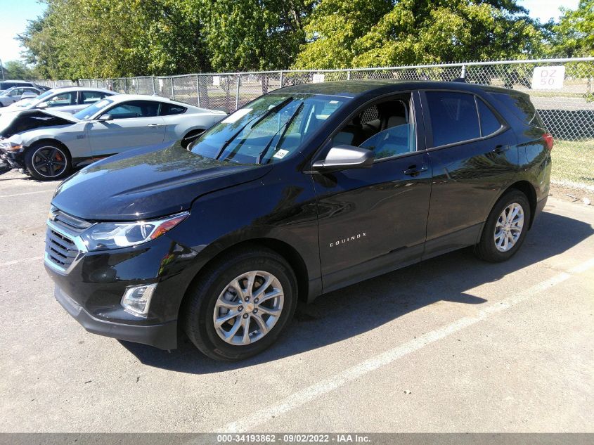 2020 CHEVROLET EQUINOX LS VIN: 2GNAXHEV7L6270493