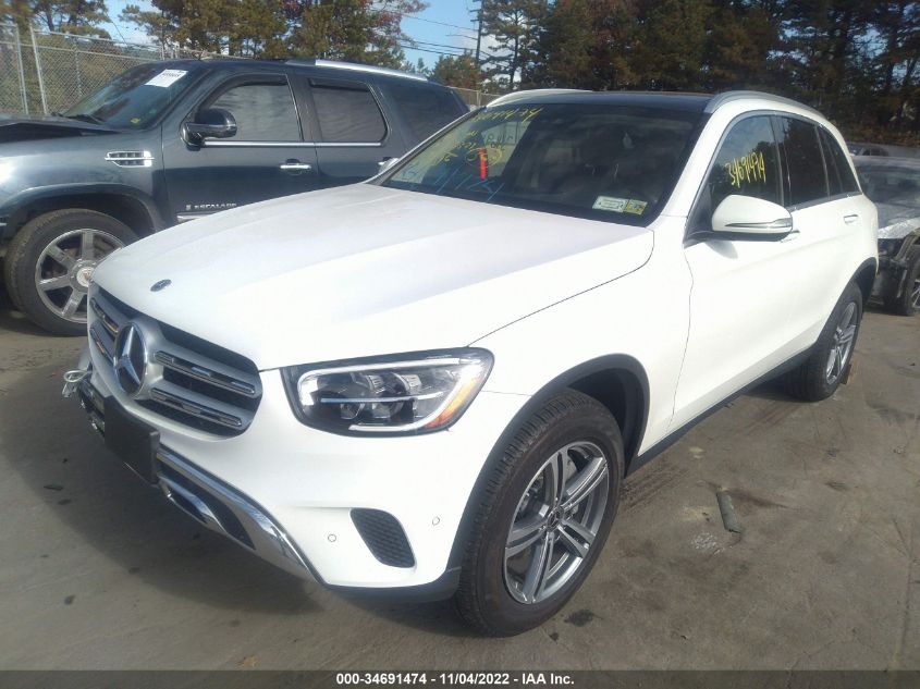 2022 MERCEDES-BENZ GLC GLC 300 VIN: W1N0G8EB9NV361802