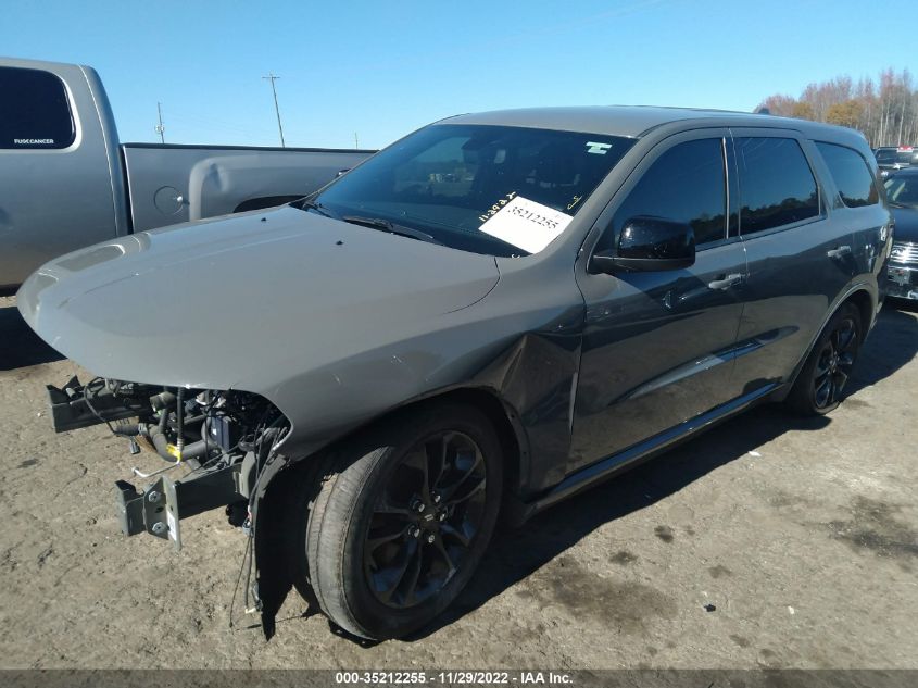 2021 DODGE DURANGO GT VIN: 1C4RDHDG1MC544271