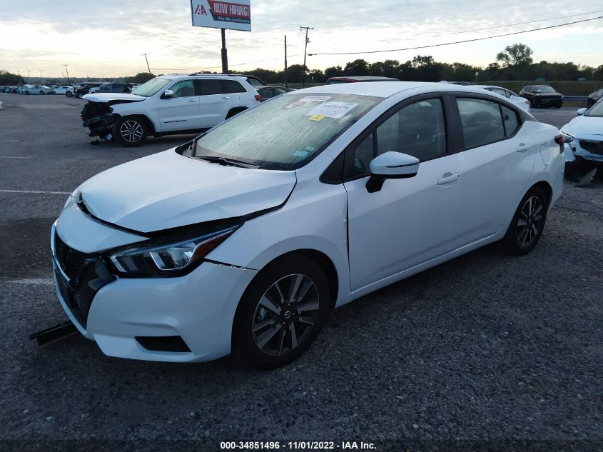 2021 NISSAN VERSA SV VIN: 3N1CN8EV9ML859150